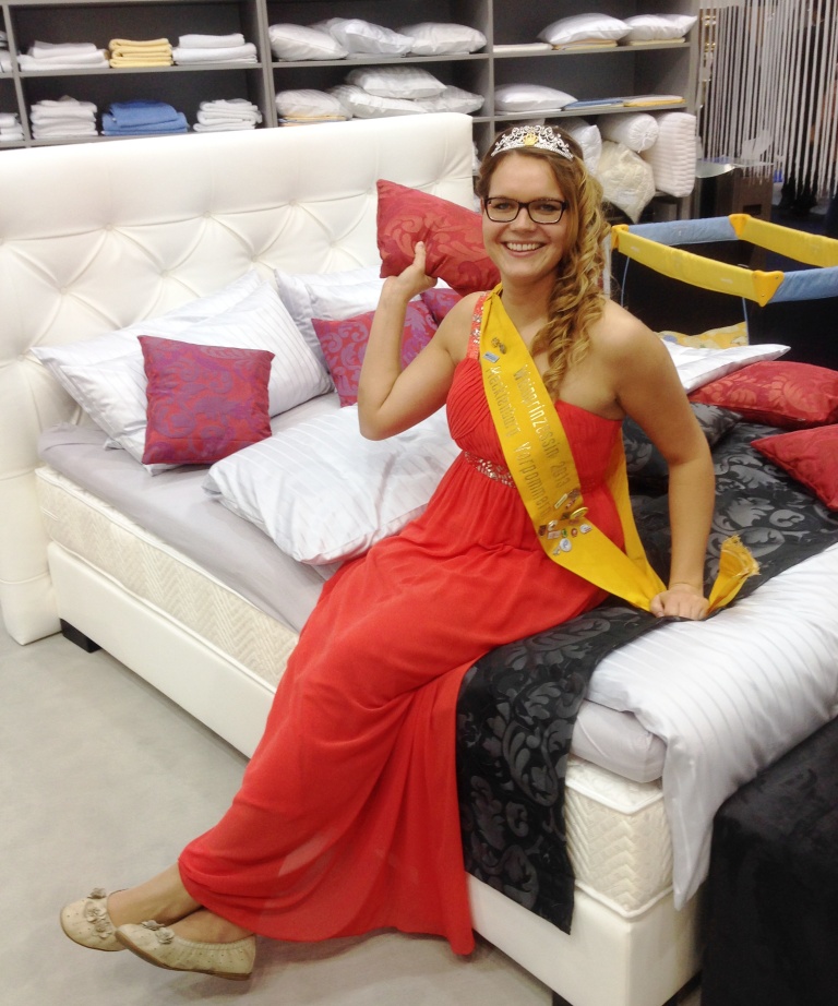 Immer bereit für eine Kissenschlacht