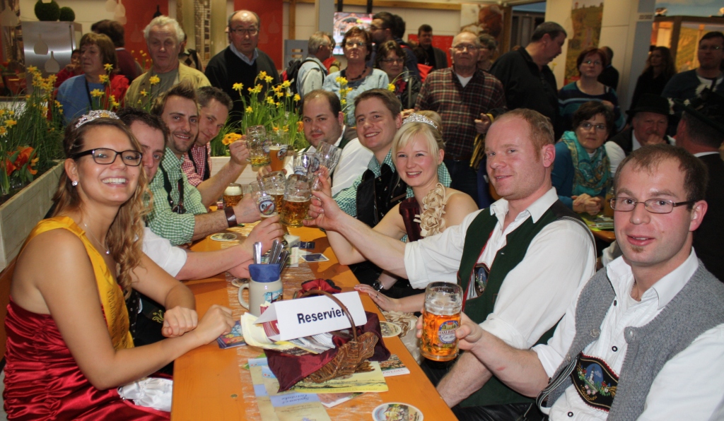 Mit Saskia bei den Bayern