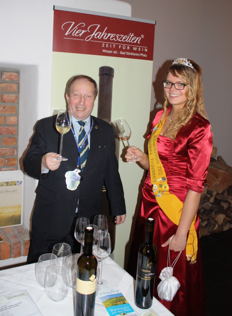 Mit dem Freund des Wettbewerbes, Bernd Beyer