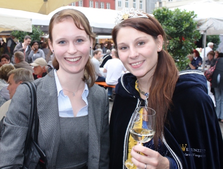 Weinprinzessin Catharina I. - Annes Vorgängerin