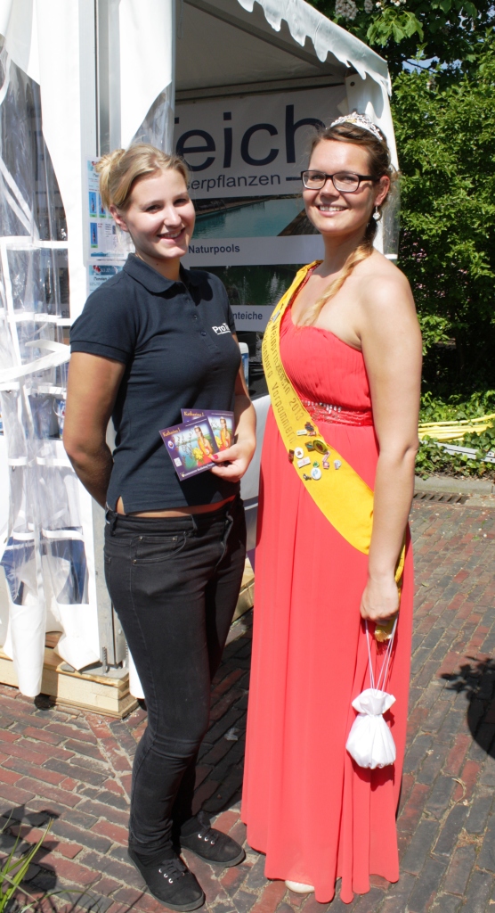 Spass an den zahlreichen Ständen